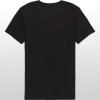 imageadidas Boys Big Short Sleeve Cotton Script Logo TShirtLinear Logo Black