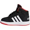 imageadidas Boys Hoops 20 Mid Ankle Basketball ShoeMulticolour Cblack Ftwwht Hirere B75945