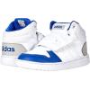 imageadidas Boys Hoops 20 Mid Ankle Basketball ShoeWhiteWhiteTeam Royal Blue