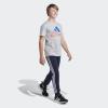 imageadidas Boys Short Sleeve Cotton USA Graphic TShirtMedium Grey Heather