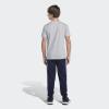 imageadidas Boys Short Sleeve Cotton USA Graphic TShirtMedium Grey Heather