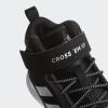 imageadidas UnisexChild Cross Em Up 5 Basketball ShoeBlackSilver MetallicWhite