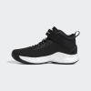 imageadidas UnisexChild Cross Em Up 5 Basketball ShoeBlackSilver MetallicWhite