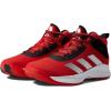 imageadidas UnisexChild Cross Em Up 5 Basketball ShoeVivid RedSilver MetallicBlack Wide