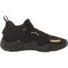 imageadidas UnisexChild Donovan Mitchell Issue 3 Basketball ShoesBlackGold MetallicGrey