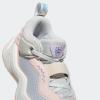 imageadidas UnisexChild Donovan Mitchell Issue 3 Basketball ShoesBlue TintEcru TintClear Pink