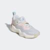 imageadidas UnisexChild Donovan Mitchell Issue 3 Basketball ShoesBlue TintEcru TintClear Pink