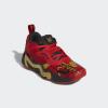 imageadidas UnisexChild Donovan Mitchell Issue 3 Basketball ShoesVivid RedGold MetallicBlack