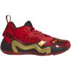 imageadidas UnisexChild Donovan Mitchell Issue 3 Basketball ShoesVivid RedGold MetallicBlack