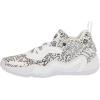 imageadidas UnisexChild Donovan Mitchell Issue 3 Basketball ShoesWhiteTeam GreenSolar Yellow