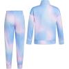 imageadidas girls 2 Piece Printed Tricot Track SetPink With Multi