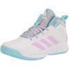 imageadidas UnisexChild Cross Em Up 5 Basketball ShoeDash GreyBliss LilacGrey Wide