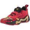 Vivid Red/Gold Metallic/Black