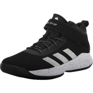 imageadidas UnisexChild Cross Em Up 5 Basketball ShoeBlackSilver MetallicWhite