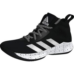 imageadidas UnisexChild Cross Em Up 5 Basketball ShoeBlackSilverWhite