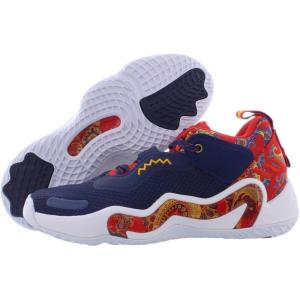 imageadidas UnisexChild Donovan Mitchell Issue 3 Basketball ShoesNavyRed