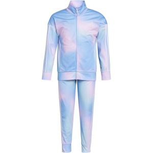 imageadidas girls 2 Piece Printed Tricot Track SetPink With Multi