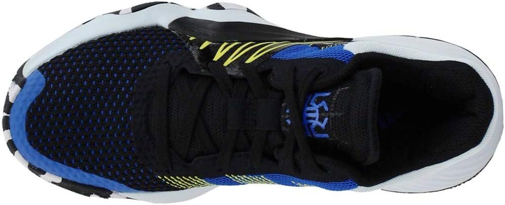 imageadidas Boys Don Issue 1 Basketball ShoeCore BlackGlory BlueShock Yellow