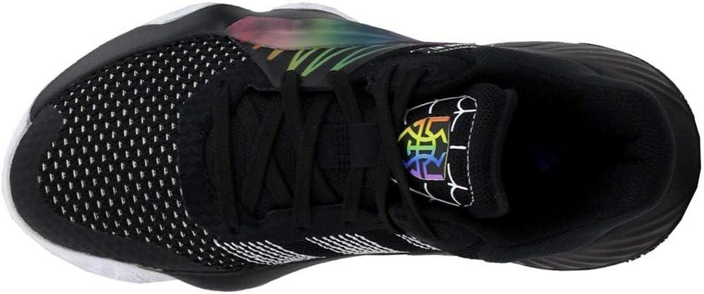 imageadidas Boys Don Issue 1 Basketball ShoeFtwr WhiteCore BlackCore Black