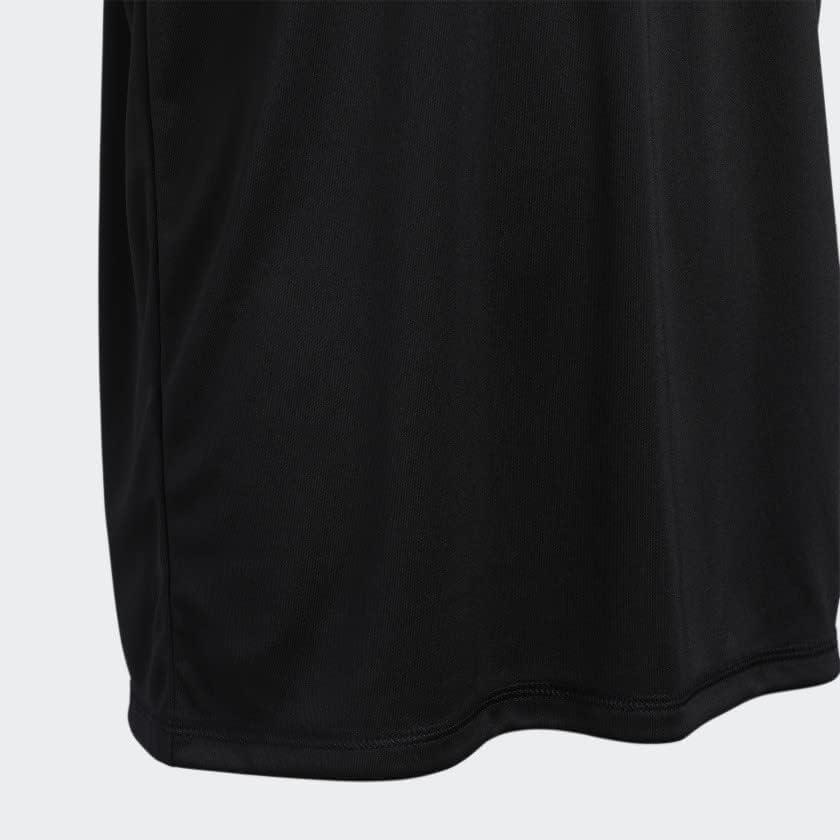 imageadidas Boys Plus Size Short Sleeve Aeroready Performance Logo Tee TShirtBlack