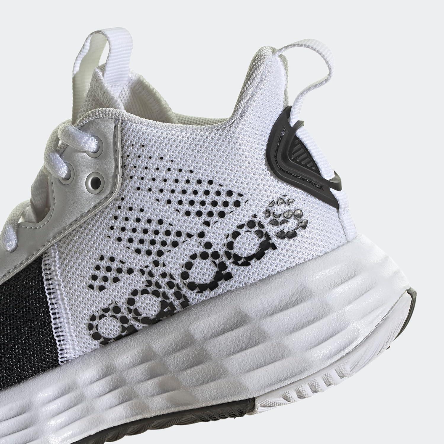 imageadidas Kids Own the Game 20 Basketball ShoeBlackWhiteBlack