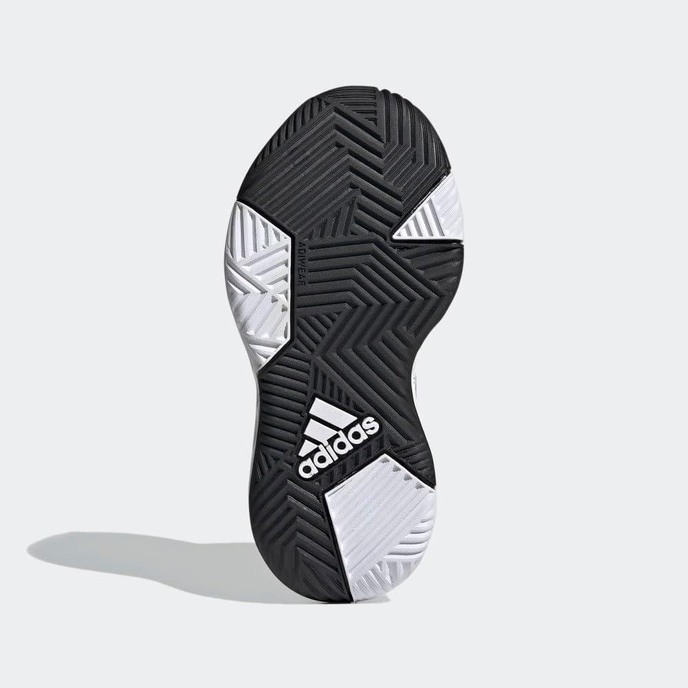 imageadidas Kids Own the Game 20 Basketball ShoeBlackWhiteBlack