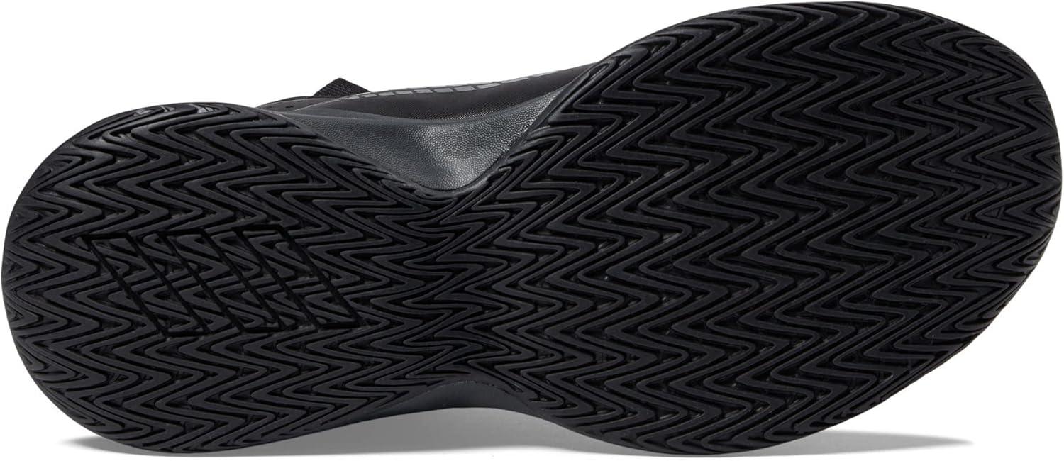 imageadidas UnisexChild Cross Em Up 5 Wide Basketball ShoeBlackBlackCarbon