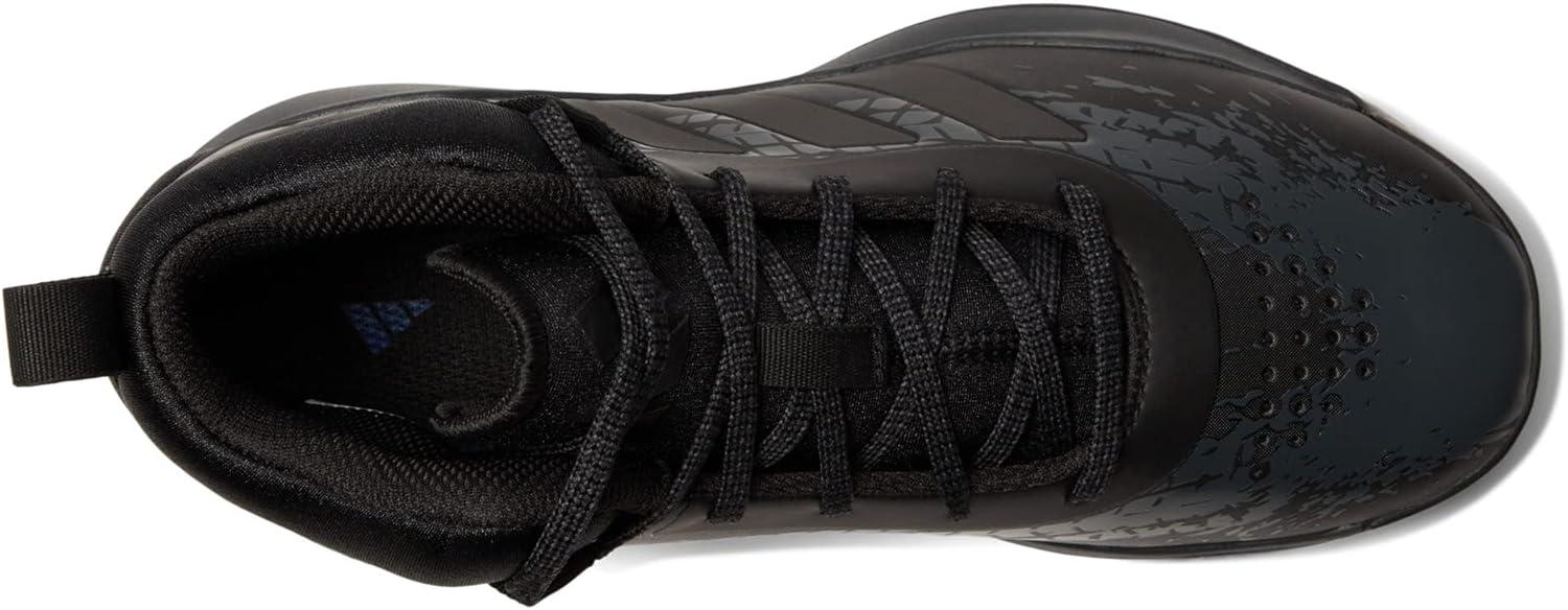 imageadidas UnisexChild Cross Em Up 5 Wide Basketball ShoeBlackBlackCarbon