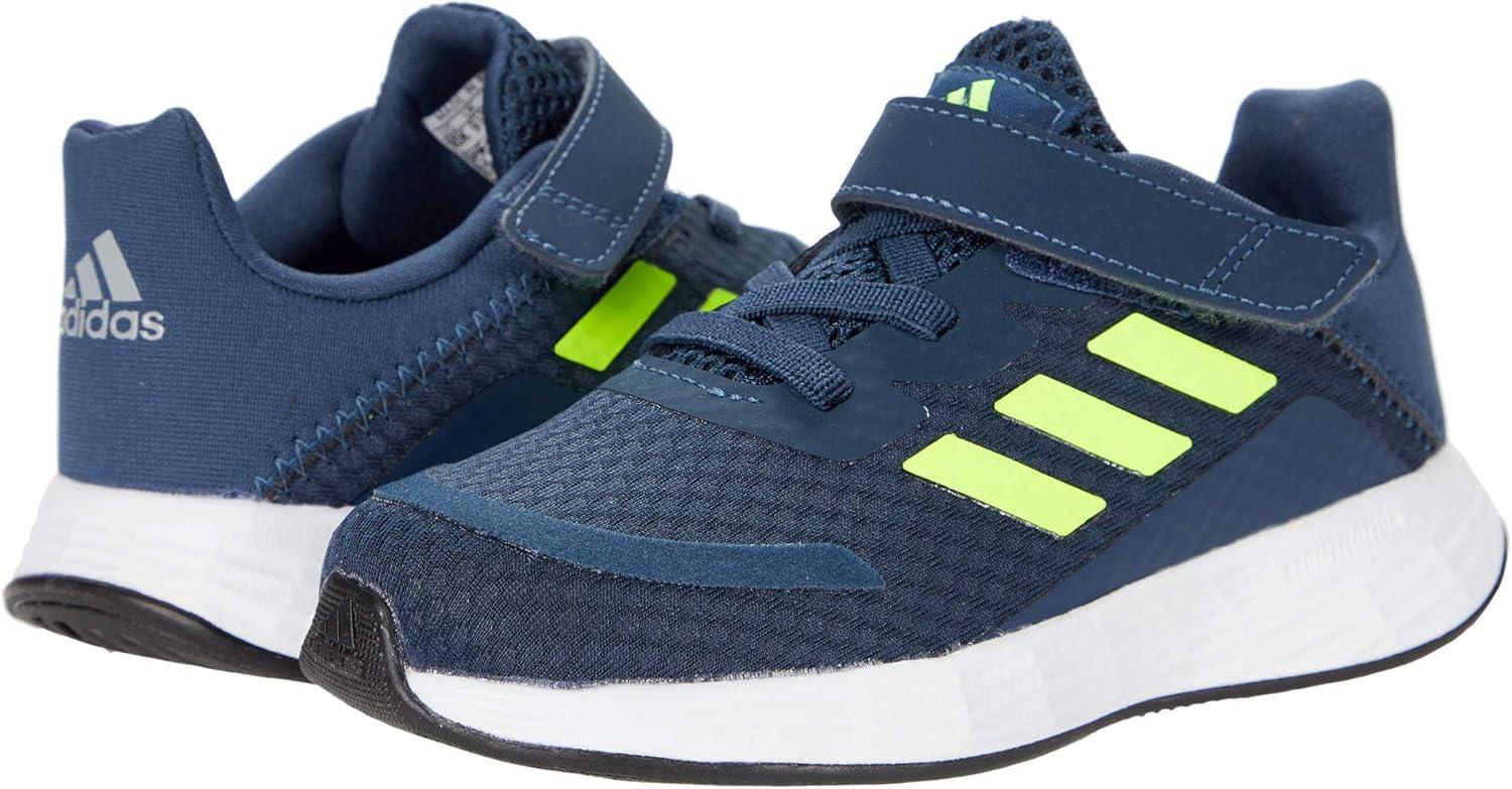 imageadidas UnisexChild Duramo Sl Running ShoeCrew NavySolar YellowHalo Silver