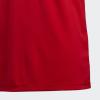 imageadidas Boys Plus Size Short Sleeve Aeroready Performance Logo Tee TShirtScarlet Adi