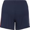 imageadidas Girls Elastic Waistband 3 Stripe Mesh ShortCollegiate Navy