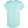 imageadidas Girls Short Sleeve Cotton Essential TShirt TopClear Mint