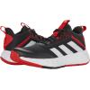 imageadidas Kids Own the Game 20 Basketball ShoeBlackWhiteVivid Red