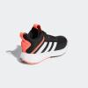 imageadidas Kids Own the Game 20 Basketball ShoeCore BlackWhiteTurbo