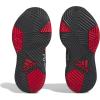 imageadidas Kids Own the Game 20 Basketball ShoeCore BlackWhiteVivid Red