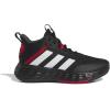 imageadidas Kids Own the Game 20 Basketball ShoeCore BlackWhiteVivid Red