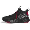 imageadidas Kids Own the Game 20 Basketball ShoeCore BlackWhiteVivid Red