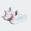 imageadidas Kids Own the Game 20 Basketball ShoeWhiteFlash AquaLucid Pink