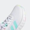 imageadidas Kids Own the Game 20 Basketball ShoeWhiteFlash AquaLucid Pink