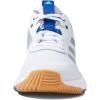 imageadidas Kids Own the Game 20 Basketball ShoeWhiteSilver MetallicTeam Royal Blue