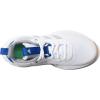 imageadidas Kids Own the Game 20 Basketball ShoeWhiteSilver MetallicTeam Royal Blue