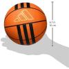 imageadidas UnisexAdult 3Stripes Rubber Mini BasketballOrange