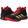 imageadidas UnisexChild Cross Em Up 5 Wide Basketball ShoeBlackGold MetallicScarlet