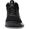 imageadidas UnisexChild Cross Em Up 5 Wide Basketball ShoeBlackGold MetallicWhite Wide