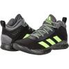 imageadidas UnisexChild Cross Em Up 5 Wide Basketball ShoeBlackSignal GreenGrey