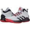 imageadidas UnisexChild Cross Em Up 5 Wide Basketball ShoeGrey TwoCore BlackScarlet