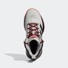 imageadidas UnisexChild Cross Em Up 5 Wide Basketball ShoeGreyBlackScarlet
