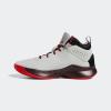 imageadidas UnisexChild Cross Em Up 5 Wide Basketball ShoeGreyBlackScarlet