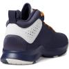 imageadidas UnisexChild Cross Em Up 5 Wide Basketball ShoeShadow NavyBright OrangeDash Grey