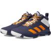 imageadidas UnisexChild Cross Em Up 5 Wide Basketball ShoeShadow NavyBright OrangeDash Grey